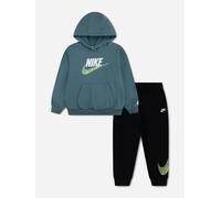 Ensemble 2 Pièces, Sweat À Capuche Et Pantalon De Jogging Noir 7A