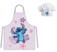 Ensemble 2 pièces tablier cuisine enfant Lilo et Stitch Hibiscus Numéro d'article : BRM019324