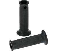 Ensemble : 2 poignées de guidon en caoutchouc, noir - Simson KR51 Schwalbe, SR4-2, SR4-3, SR4-4 - MZ ES, ETS, AWO