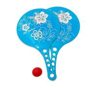 Ensemble 2 Raquettes de Plage + Balle - Coloris au Choix