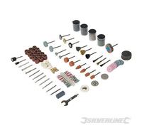 Ensemble 216 accessoires pour outil rotatif - Tige de 3,17 mm