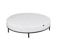 Ensemble 220 x 220 cm sommier + matelas rond ép.25cm - ROMA de YSMÉE