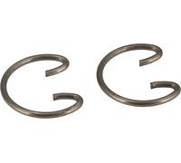 Ensemble: 2x Anneau d'arrêt en fil, Bague de retenue de piston Ø18x1,6