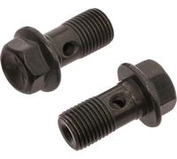 Ensemble: 2x Vis creuse pour conduite de frein M10x1, longueur 19mm, SW12 - Simson S53, S83, SR50, SR80