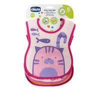 Chicco Ensemble Bavoirs Décorés 6+ Mois x 3