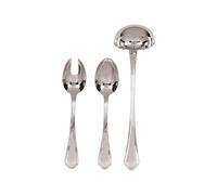 Ensemble 3 Couverts de Service Sambonet Filet Toiras Acier inoxydable 52556-80 Mirror