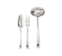 Ensemble 3 Couverts de Service Sambonet Imagine Acier argenté 52718-80 Plaqué Argent