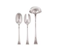 Ensemble 3 Couverts de Service Sambonet Triennale Acier argenté 52705-80 Plaqué Argent