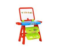 Ensemble 3 en 1 de chevalet et bureau d apprentissage enfant