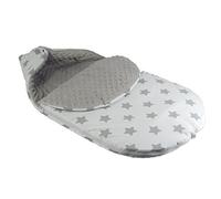 Ensemble 3 housses de poussette bébé matelassées incluant couvre-jambes, chauffe-mains et coussin de landau