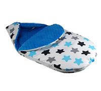 Ensemble 3 housses de poussette bébé matelassées incluant couvre-jambes, chauffe-mains et coussin de landau