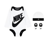 Ensemble 3 piÃšces bÃ©bÃ© garÃ§on Nike Futura Logo Blanc 6/12 mois