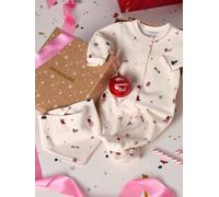 Ensemble 3 pièces bébé coffret cadeau Noël écru 18M(81CM)