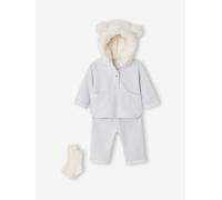 Ensemble 3 pièces bébé garçon bleu ciel 18M(81CM)