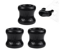 Ensemble 3 pièces de Cock Rings Silicone Extensible - Anneaux de Pénis, Bague pour Testicules & Ball-Stretcher pour Retarder l’Éjaculation et Intensifier les Sensations