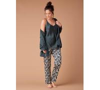 Ensemble 3 pièces homewear grossesse Envie de Fraise vert sapin 36