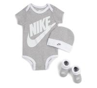 Ensemble 3 pièces - NIKE - Futura - Gris - Sans manches - Bébé fille 0-6 mois