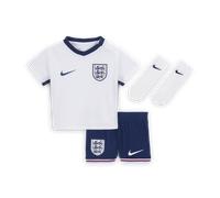 Ensemble 3 pièces replica Nike Football Angleterre 2024/25 Stadium Domicile pour bébé et tout-petit Blanc/Blue Void 24-36M
