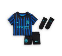 Ensemble 3 pièces Replica Nike Football Inter Milan 2025/26 Stadium Domicile pour bébé et tout-petit Lyon Blue/Noir/Chlorine Blue 18-24M