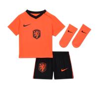 Ensemble 3 pièces Replica Nike Football Pays-Bas 2026 Stadium Domicile pour bébé et tout-petit Hyper Crimson/Noir 3-6M