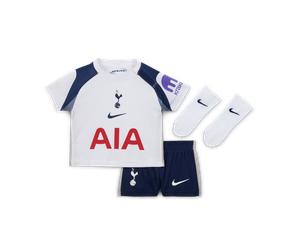 Ensemble 3 pièces Replica Nike Football Tottenham Hotspur 2025/26 Stadium Domicile pour bébé et tout petit Blanc/Binary Blue/Light Iron Ore/Binary Blue 12-18M