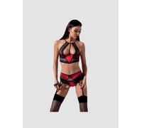 Ensemble 3 Pièces Scarlet Devil Collection Noir & Rouge
