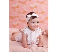 Ensemble 3 pièces short t-shirt bandeau écru 18M(81CM)