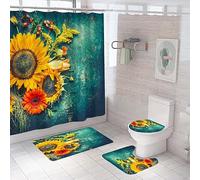 Ensemble 3 Tapis Salle De Bain 50X80Cm Flamingo Tapis Antidérapant Microfibre Absorbant, Tapis De Douche + Contour WC