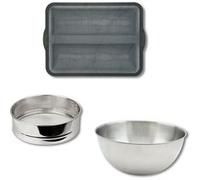 Ensemble 3 ustensiles spécial baguette Zenker x Fackelmann Gris,Noir G