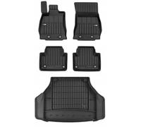 Ensemble 3D de tapis de sol et de coffre JAGUAR XJ X351 Berline à partir de 2009