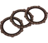 Ensemble : 3x Garniture de friction, Disque d'embrayage A6 - Simson SR4-1 Spatz, SR2, KR50, MZ 125 / 150