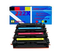Ensemble 4 Cartouches Toner Compatible (Noir/Cyan/Magenta/Jaune) avec Puce | pour HP LaserJet Pro 3203/3288/MFP 3303/3388