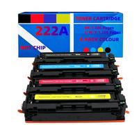Ensemble 4 Cartouches Toner Compatible (Noir/Cyan/Magenta/Jaune) sans Puce | pour HP LaserJet Pro 3203/3288/MFP 3303/3388