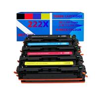 Ensemble 4 Cartouches Toner Compatible (Noir/Cyan/Magenta/Jaune) sans Puce | pour HP LaserJet Pro 3203/3288/MFP 3303/3388