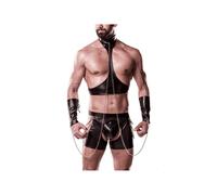 Ensemble 4 Pièces Chaînes 20053 Dominant Noir