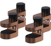 Ensemble/4 Pièces De Fixation Ajustable Par Clip Métallique,Fixation Par Pince À Coller,Outil De Réparation D¿Écran Lcd Pour Smartphone,Ordinateur,Portable,Tablette,Ebook-Bronze