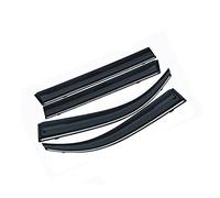 Ensemble 4 Pièces Déflecteur Pare-Vent pour Toyota pour Highlander XU40 XU50 XU70 2007-2019 dans Le Canal Fenêtre Ruban Adhésif Déflecteur Visière Pare-Pluie Déflecteurs d'air Protecteur(2015-2018)