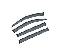 Ensemble 4 Pièces Déflecteur Pare-Vent pour Toyota pour Highlander XU40 XU50 XU70 2007-2019 dans Le Canal Fenêtre Ruban Adhésif Déflecteur Visière Pare-Pluie Déflecteurs d'air Protecteur(2019)