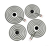Ensemble 4 Résistance de pour sole et Voûte pour Four Électrique - Remplacement Rapide pour Modèles AKZM6670 AKZM7630 - pour chauffage pour efficace 1150W Max