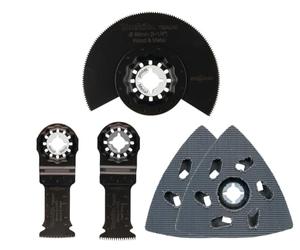 ENSEMBLE 5 ACCESSOIRES MAKITA POUR DÉCOUPEUR PONCEUR : BOIS - B67511