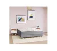 Ens CHALLENGE 140x200 matelas H24 ressort ensachés, très ferme, sommier