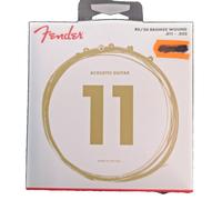 Ensemble 6 cordes guitare acoustique Fender 80/20 bronze 11-52 fabriquées aux...