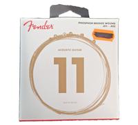 Ensemble 6 cordes guitare acoustique Fender phosphor bronze 11-52 USA