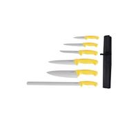 Ensemble 6 Pièces Manche Jaune et Étui Vogue NC