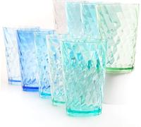 Ensemble 9 Gobelets Bistro 650ml - Plastique Incassable Vendos85