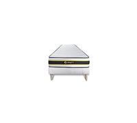 Ensemble 90x190 matelas FLEXY + sommier kit blanc