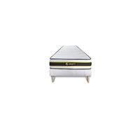 Ensemble matelas FLEXY sommier kit blanc Blanc 90 x 200 cm