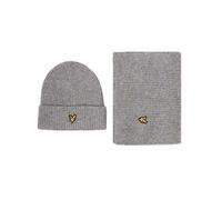 Ensemble Ã©charpe et bonnet Lyle & Scott Gris TU