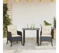 Ensembles canapés, fauteuils et tables de jardin Résine 3 pieces