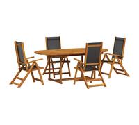 Ensemble à Manger Meubles Jardin Patio Terrasse Bois d'Acacia Solide vidaXL